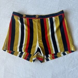 Striped Multicolor Women's Shorts
